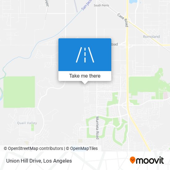 Mapa de Union Hill Drive