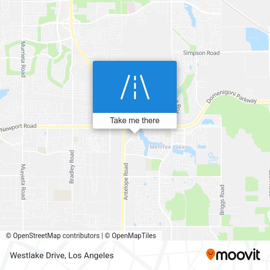 Mapa de Westlake Drive