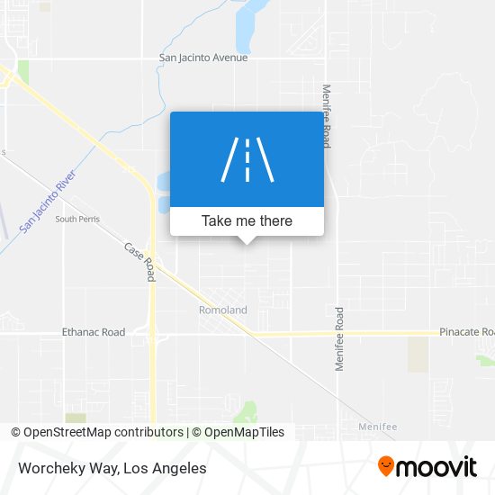 Mapa de Worcheky Way