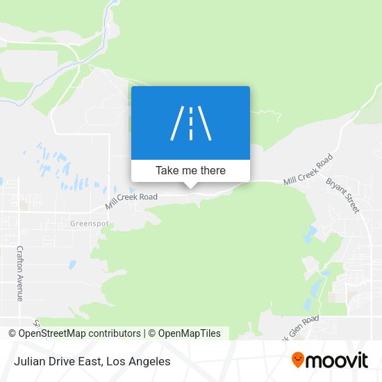 Julian Drive East map