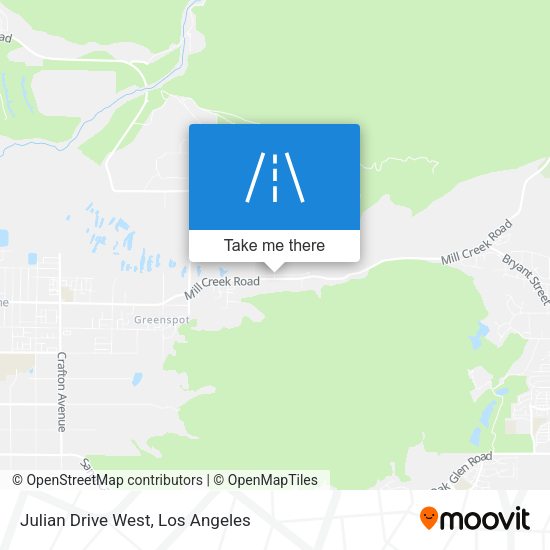 Julian Drive West map
