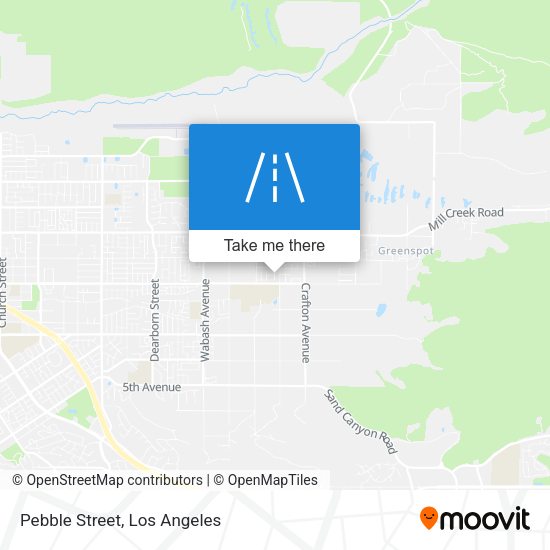 Mapa de Pebble Street