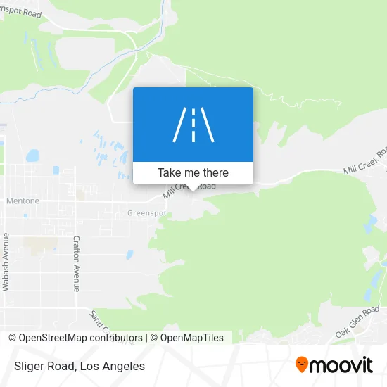 Sliger Road map