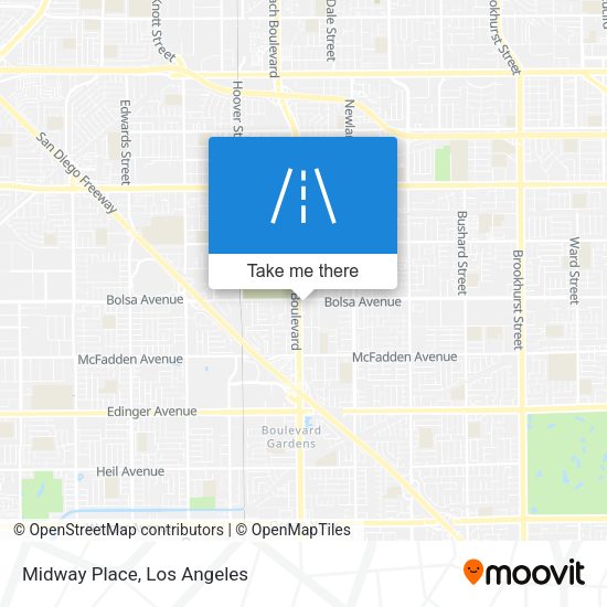 Mapa de Midway Place