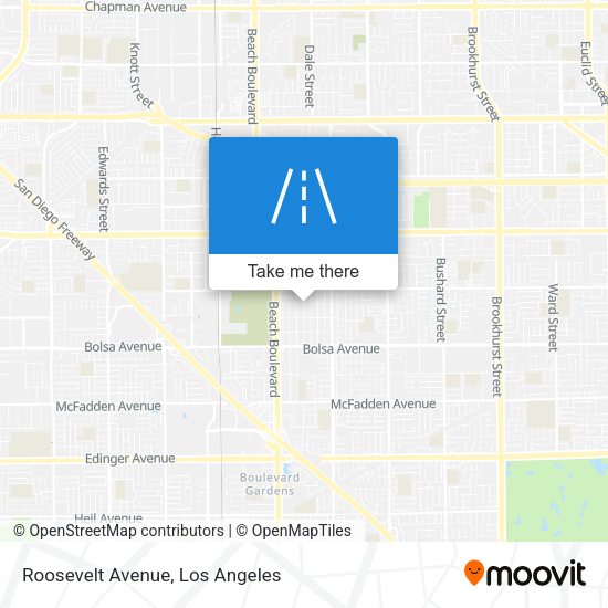 Roosevelt Avenue map