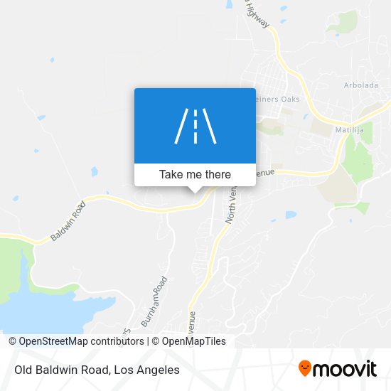 Old Baldwin Road map