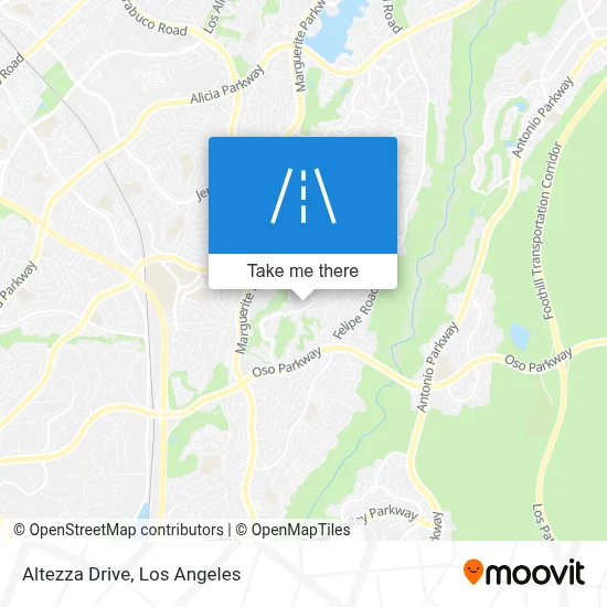 Altezza Drive map