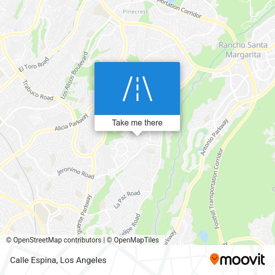 Mapa de Calle Espina