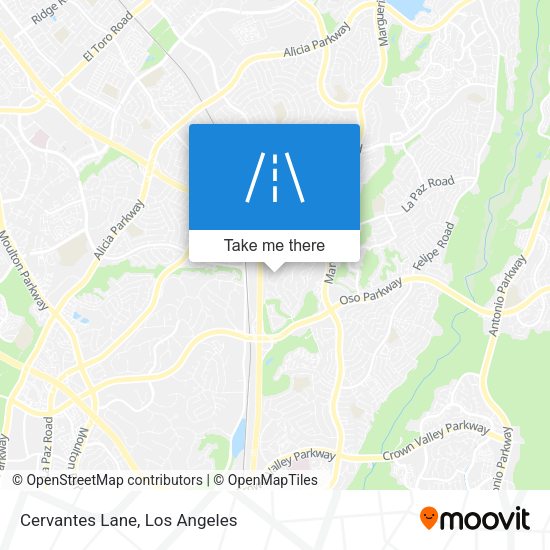 Mapa de Cervantes Lane