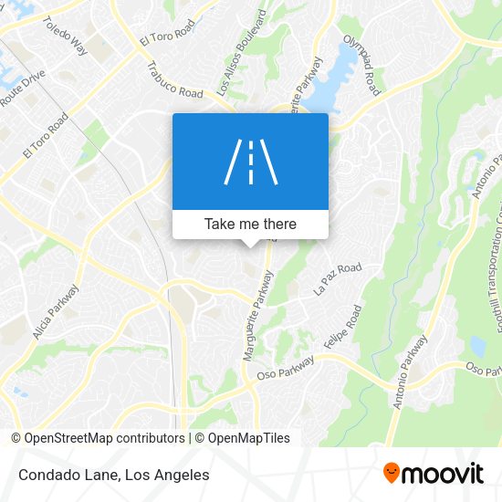 Mapa de Condado Lane