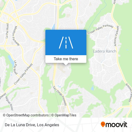 Mapa de De La Luna Drive