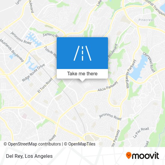 Mapa de Del Rey