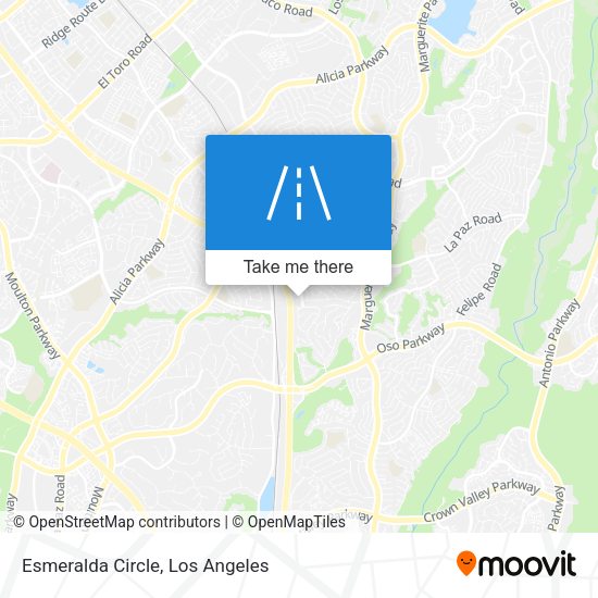 Esmeralda Circle map