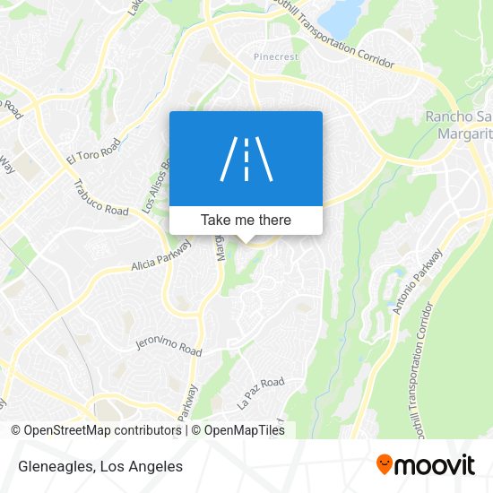 Mapa de Gleneagles