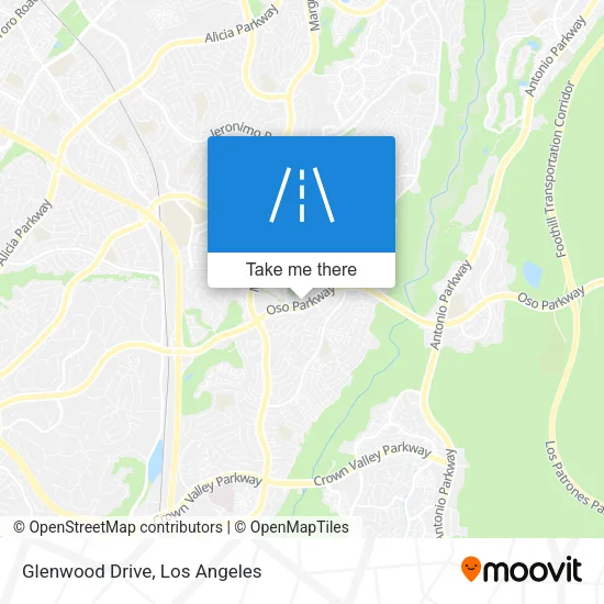 Glenwood Drive map