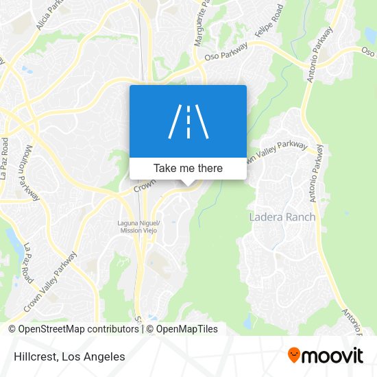 Mapa de Hillcrest