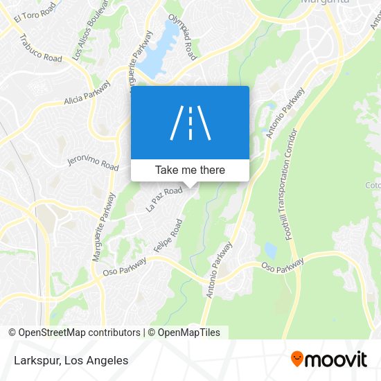 Mapa de Larkspur