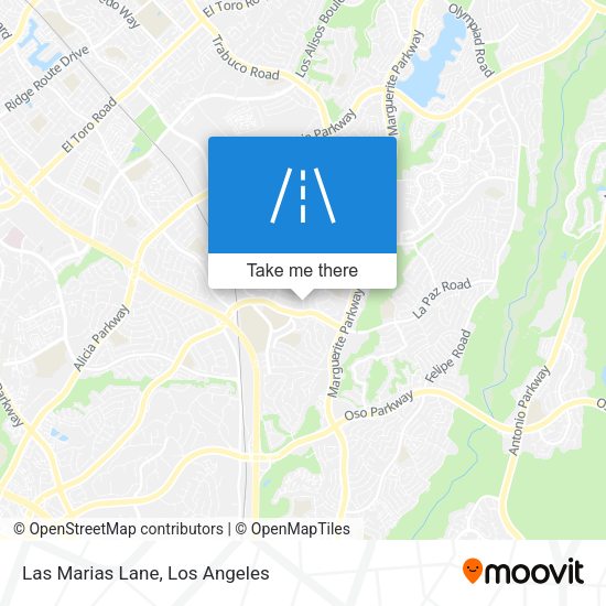 Mapa de Las Marias Lane