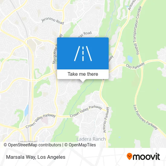 Marsala Way map