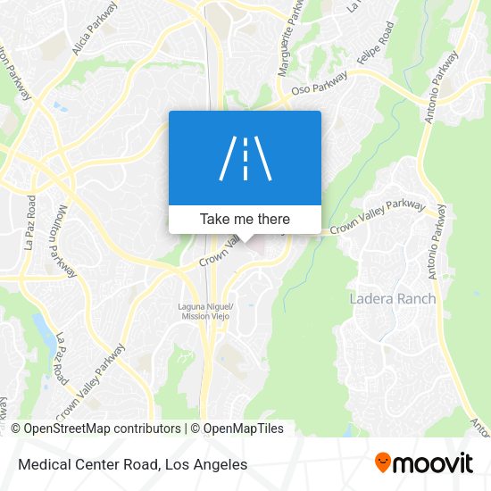 Medical Center Road map
