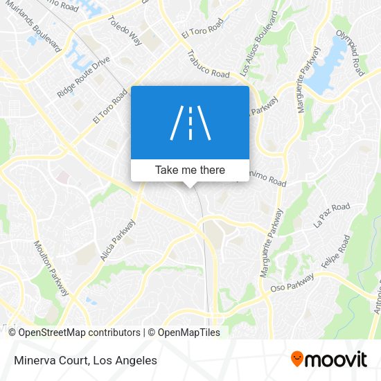 Mapa de Minerva Court