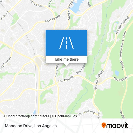 Mapa de Mondano Drive
