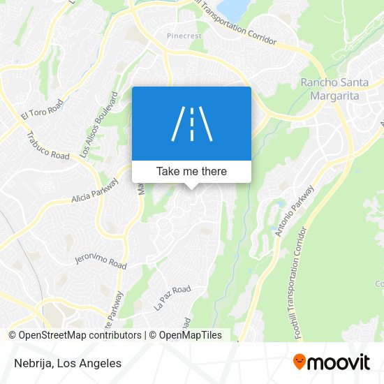 Mapa de Nebrija