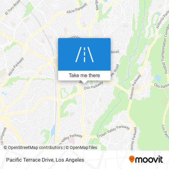 Pacific Terrace Drive map