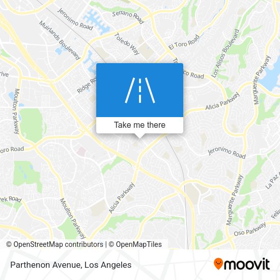 Parthenon Avenue map