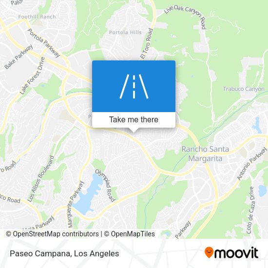 Mapa de Paseo Campana