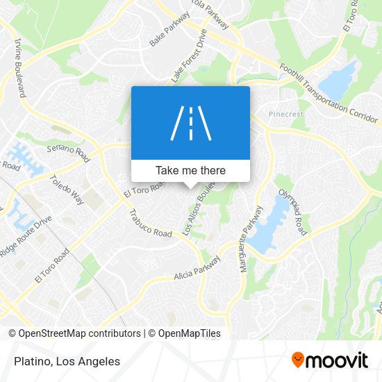 Mapa de Platino