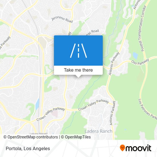 Mapa de Portola