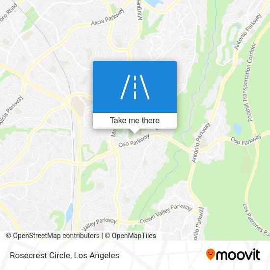 Rosecrest Circle map