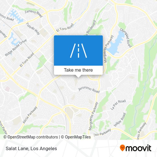 Mapa de Salat Lane