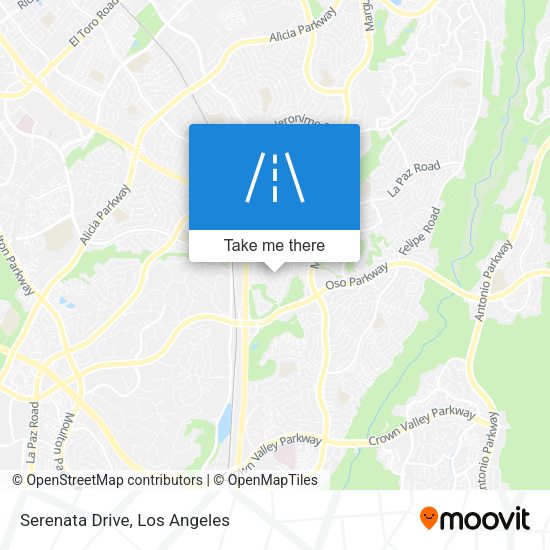 Mapa de Serenata Drive