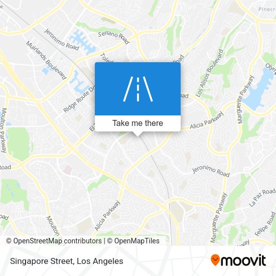 Mapa de Singapore Street