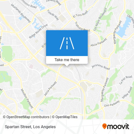 Mapa de Spartan Street