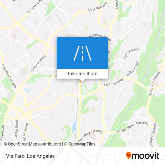Mapa de Via Faro