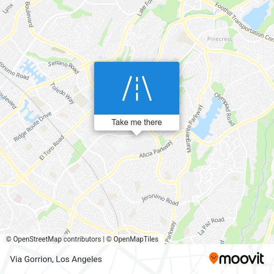 Mapa de Via Gorrion