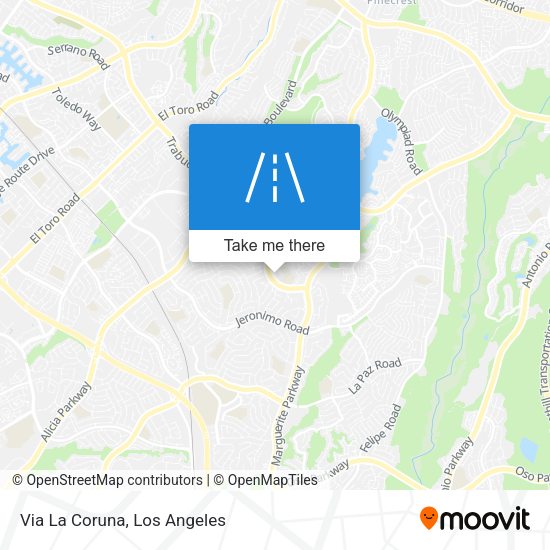 Mapa de Via La Coruna