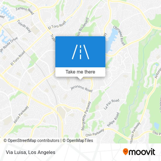 Mapa de Via Luisa