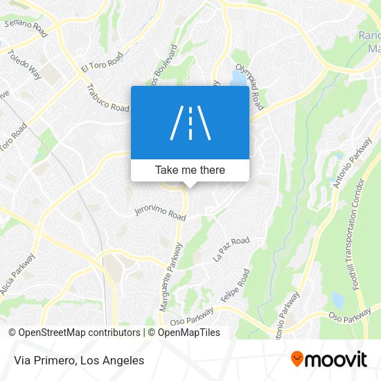 Mapa de Via Primero