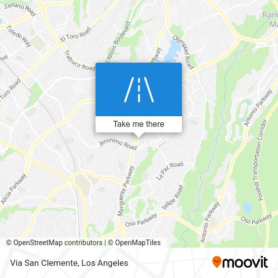 Via San Clemente map
