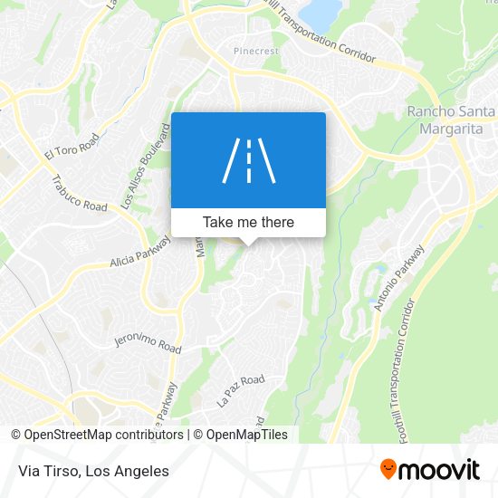 Mapa de Via Tirso