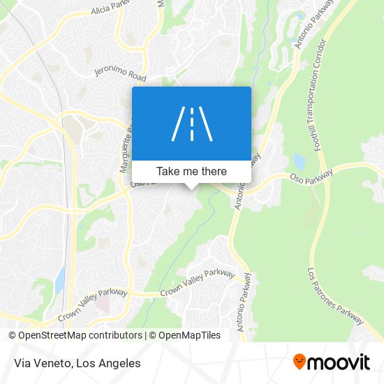 Mapa de Via Veneto