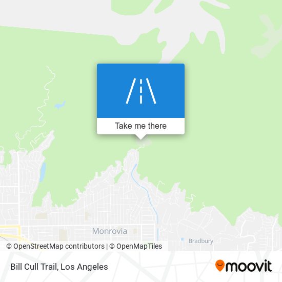 Bill Cull Trail map