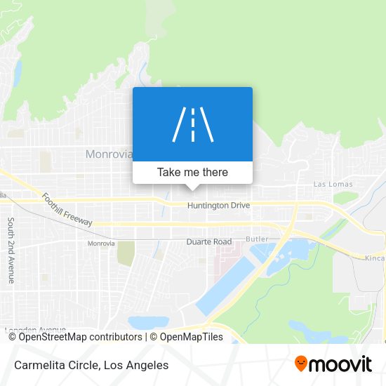 Mapa de Carmelita Circle