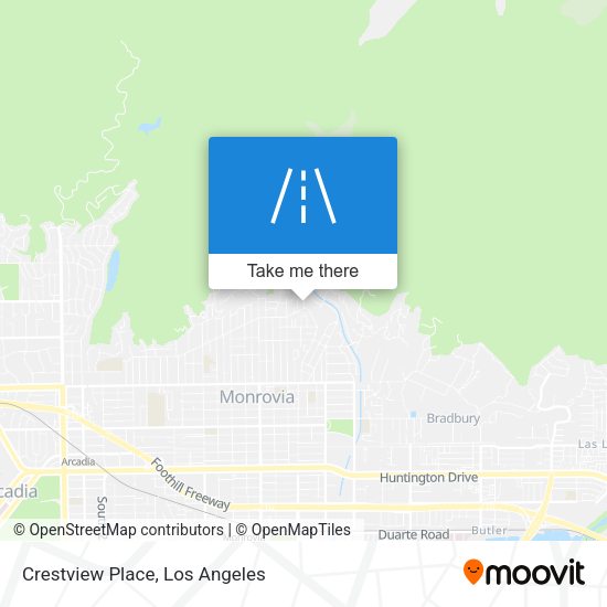 Crestview Place map