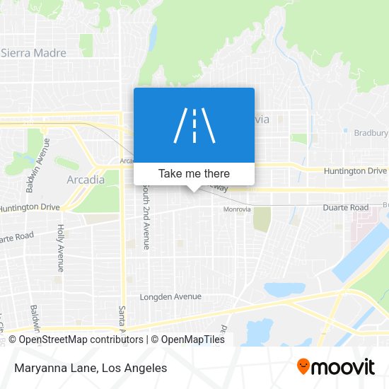 Mapa de Maryanna Lane
