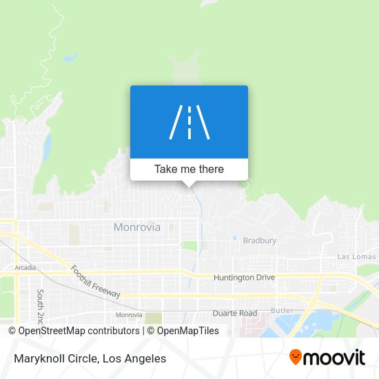Maryknoll Circle map